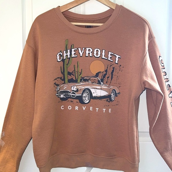 Chevrolet Corvette Brown Sweater - Picture 3 of 4